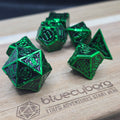Verdant Warrior - Metal Dice Set