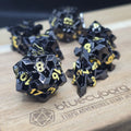 Ashen Embercrest - Metal Dice Set