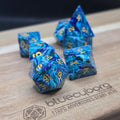 Starry Sky - Van Gogh Inspired Gemstone Dice Set