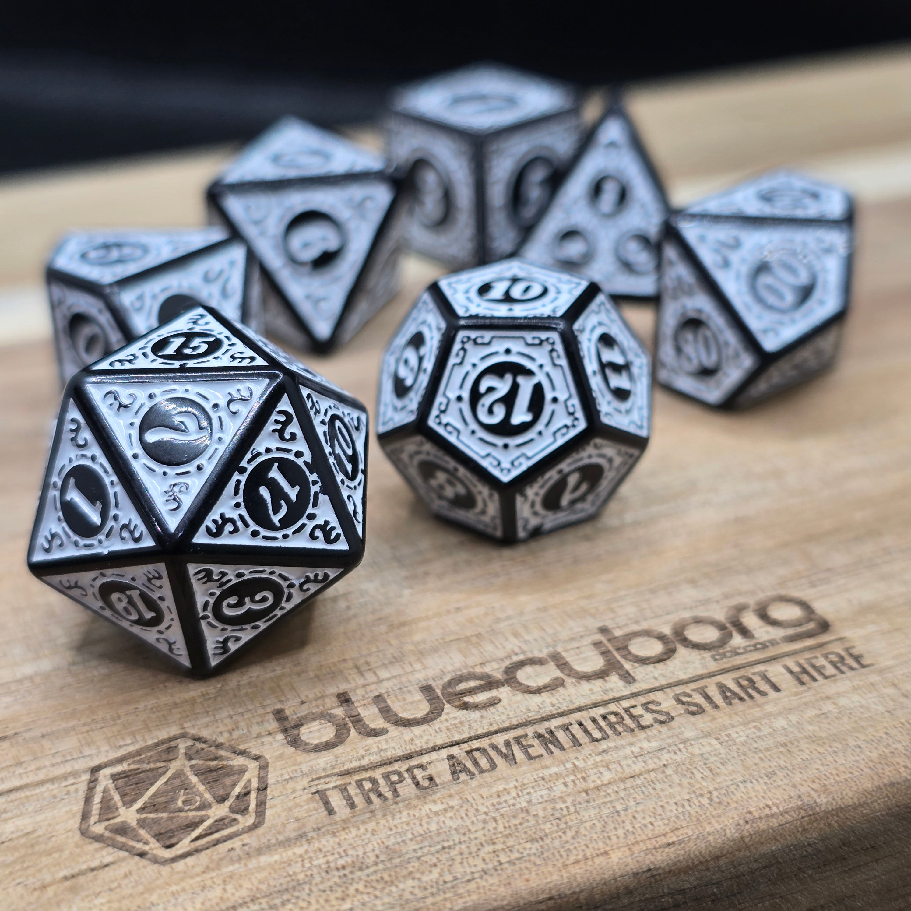 Celestial Thread - Arcane Orbits - Acrylic Dice Set