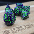 Plagueglow - Ghastly Aurora - Acrylic Dice Set
