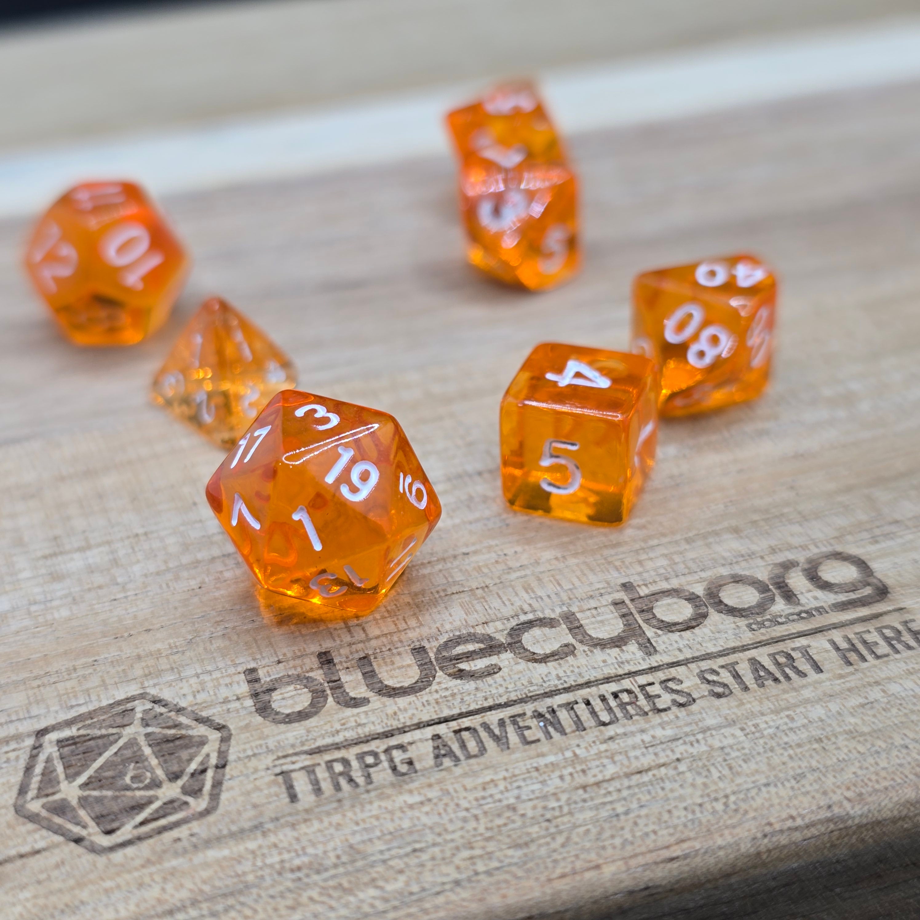 Cinderglow - Gem - Mini Dice Set