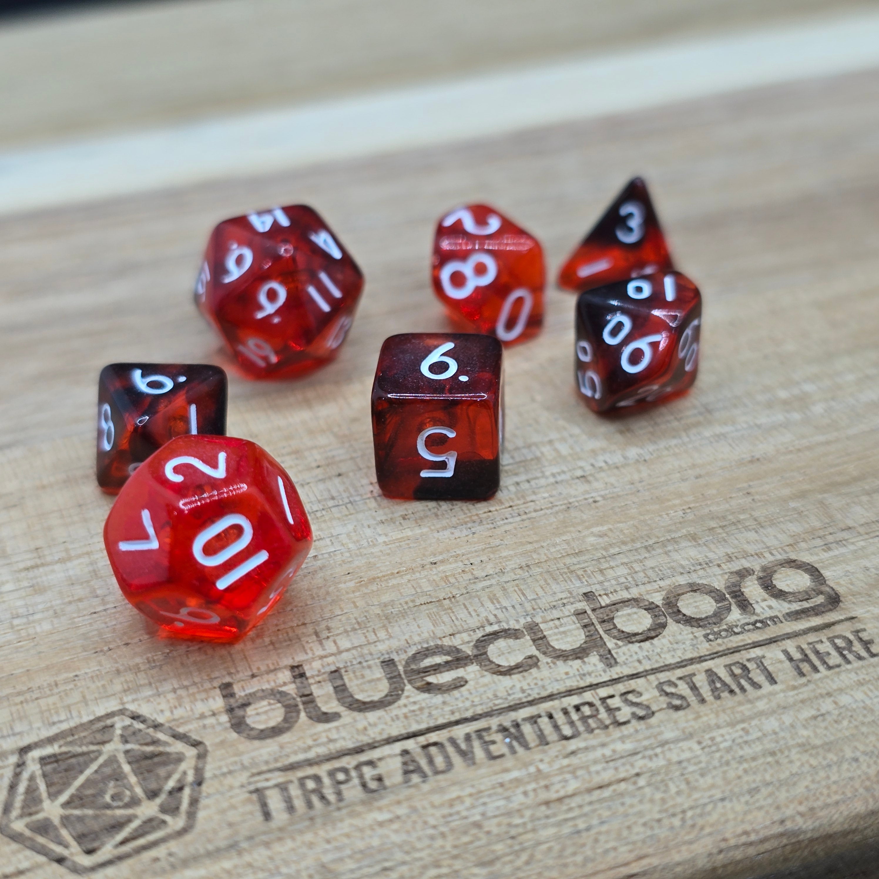 Cinderfang - Elemental Gem - Mini Dice Set