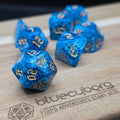 Midnight Spinner - Spiderweb - Acrylic Dice Set