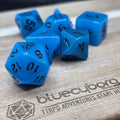 Witchlight Azure - Glow In The Dark - Acrylic Dice Set