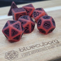 Emberrot Echo - Glow In The Dark - Acrylic Dice Set