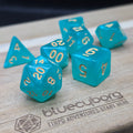 Tideglass Gleam - Shimmer - Acrylic Dice Set