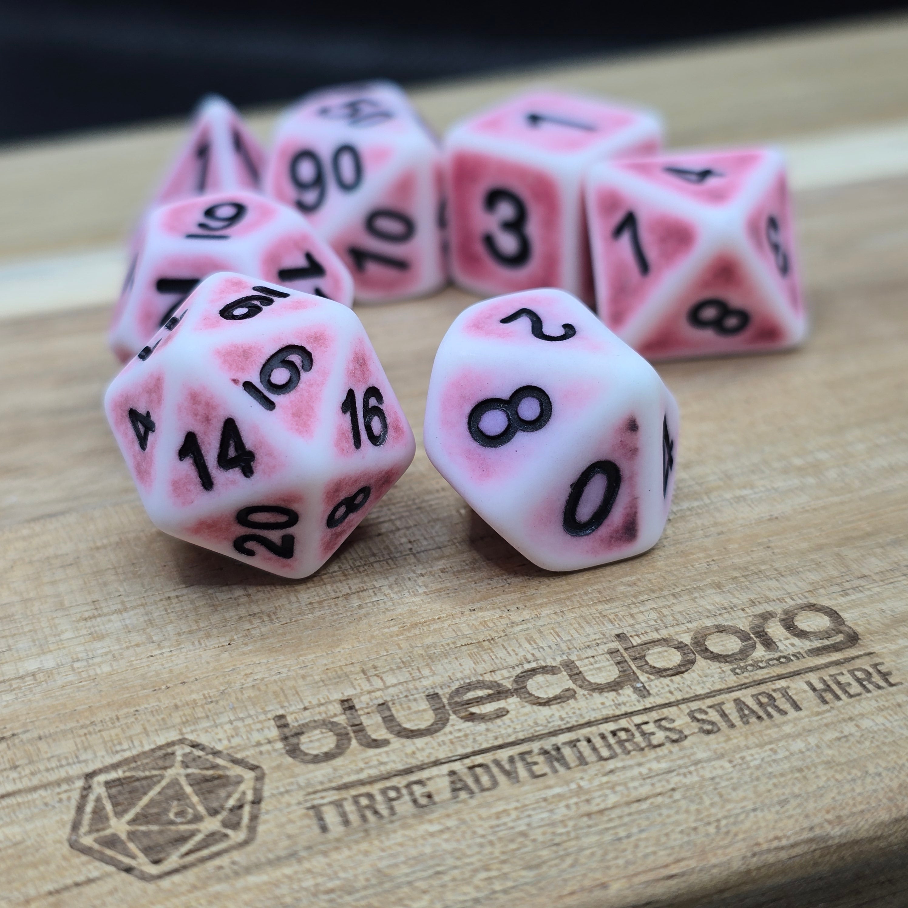 Petal Memory - Ancient - Acrylic Dice Set