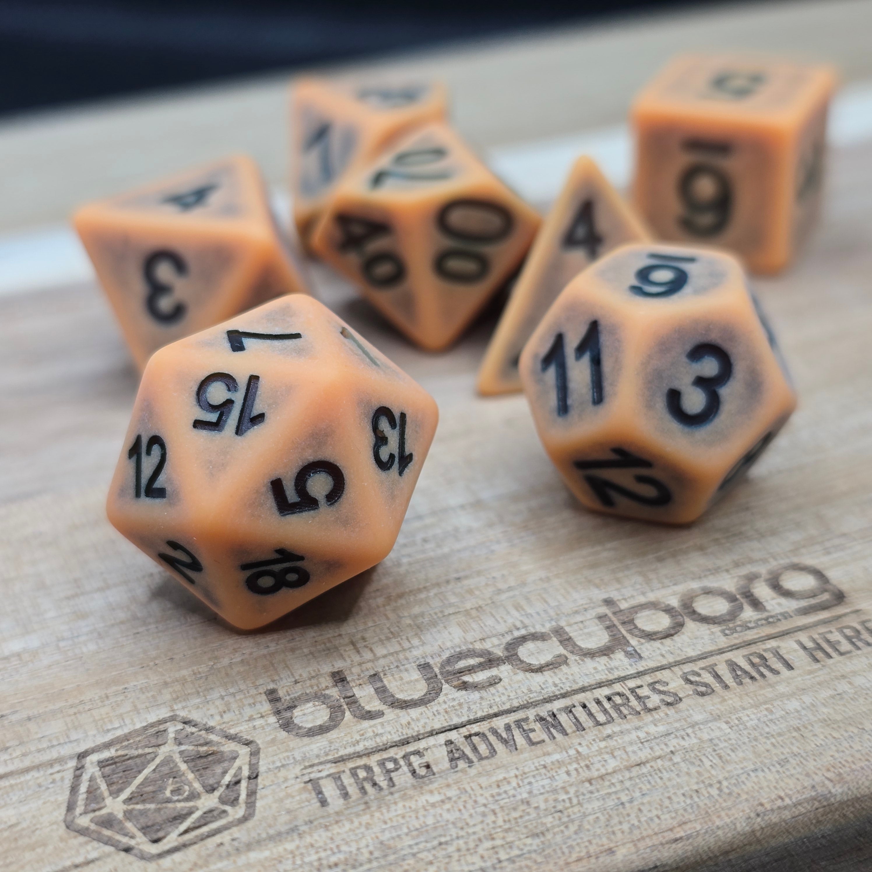 Desert Chronicle - Ancient - Acrylic Dice Set