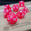 Starlight Pink - Shimmer - Acrylic Dice Set