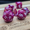 Peach Spark - Elemental - Acrylic Dice Set