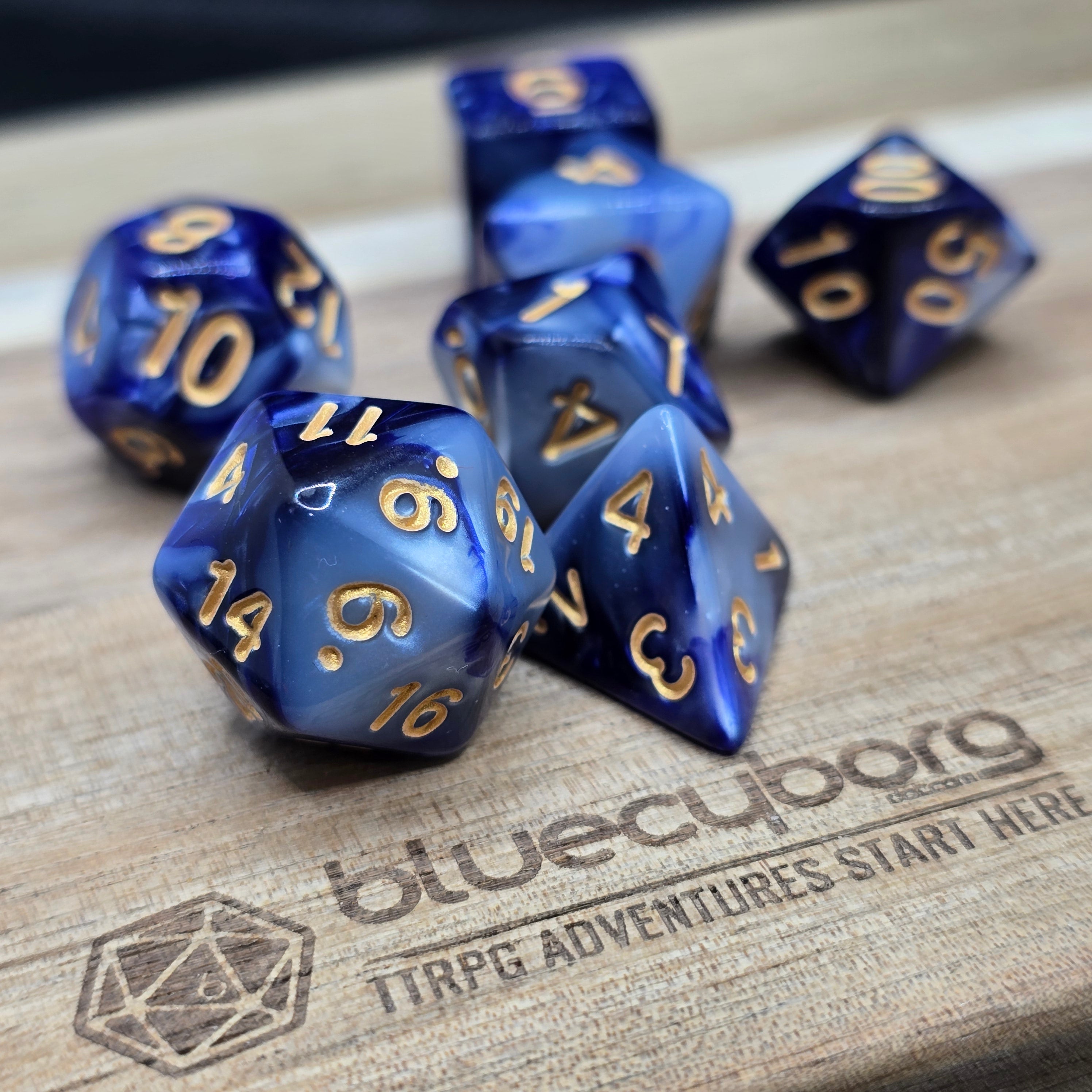 Ironveil - Ore Stone - Acrylic Dice Set