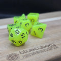 Gilded Spoor - Glow In The Dark - Acrylic Dice Set