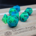Radiant Spoor - Glow In The Dark - Acrylic Dice Set