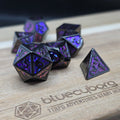 Netherite Bumpers - Metal Dice Set
