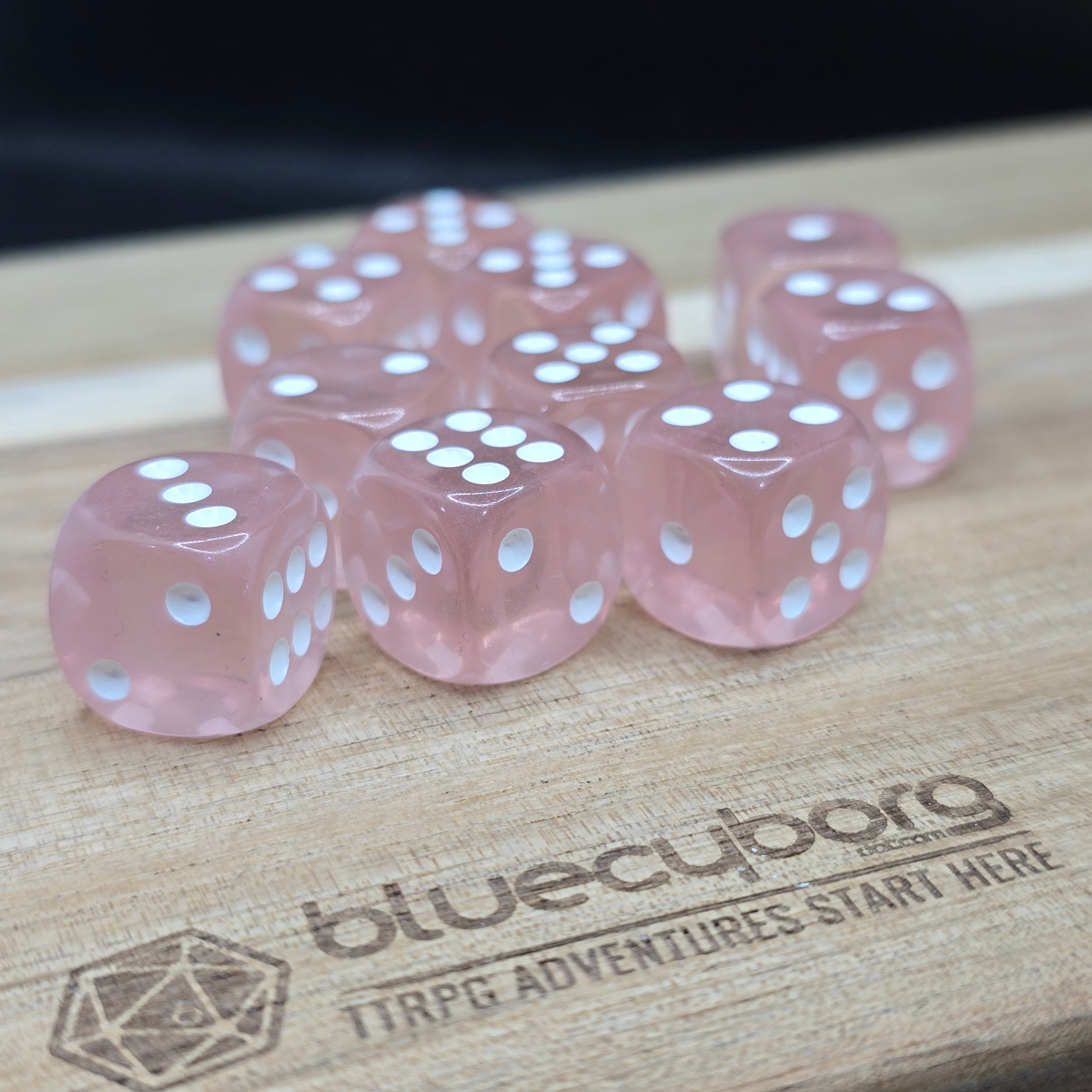 Spellpetal - Acrylic D6 Dice Set