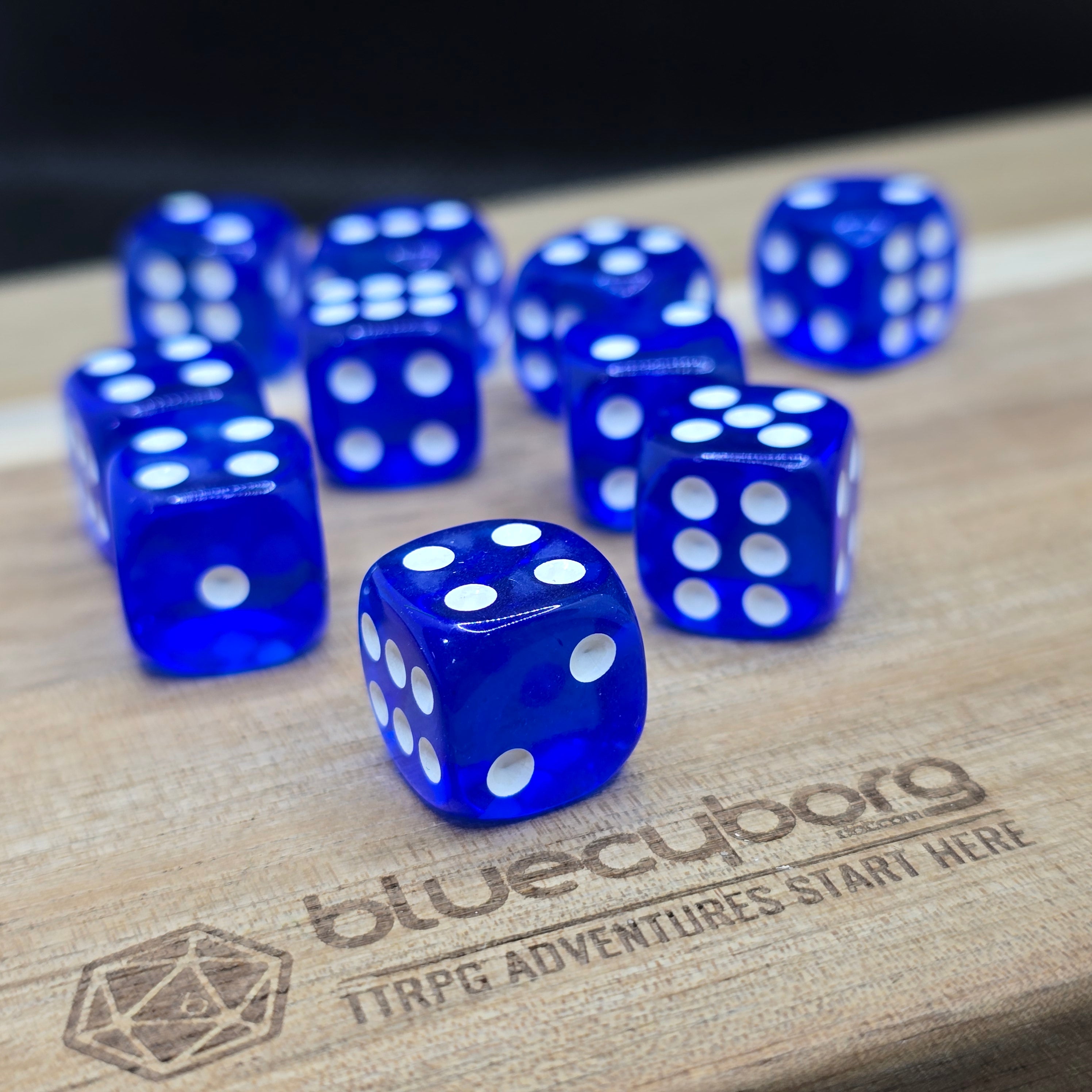 Stormglass - Acrylic D6 Dice Set