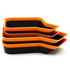 Stackable Board Game Token Tray With Funnel