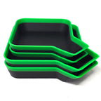 Stackable Board Game Token Tray With Funnel