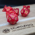Crimson Pact - Pearlescent - Acrylic Dice Set