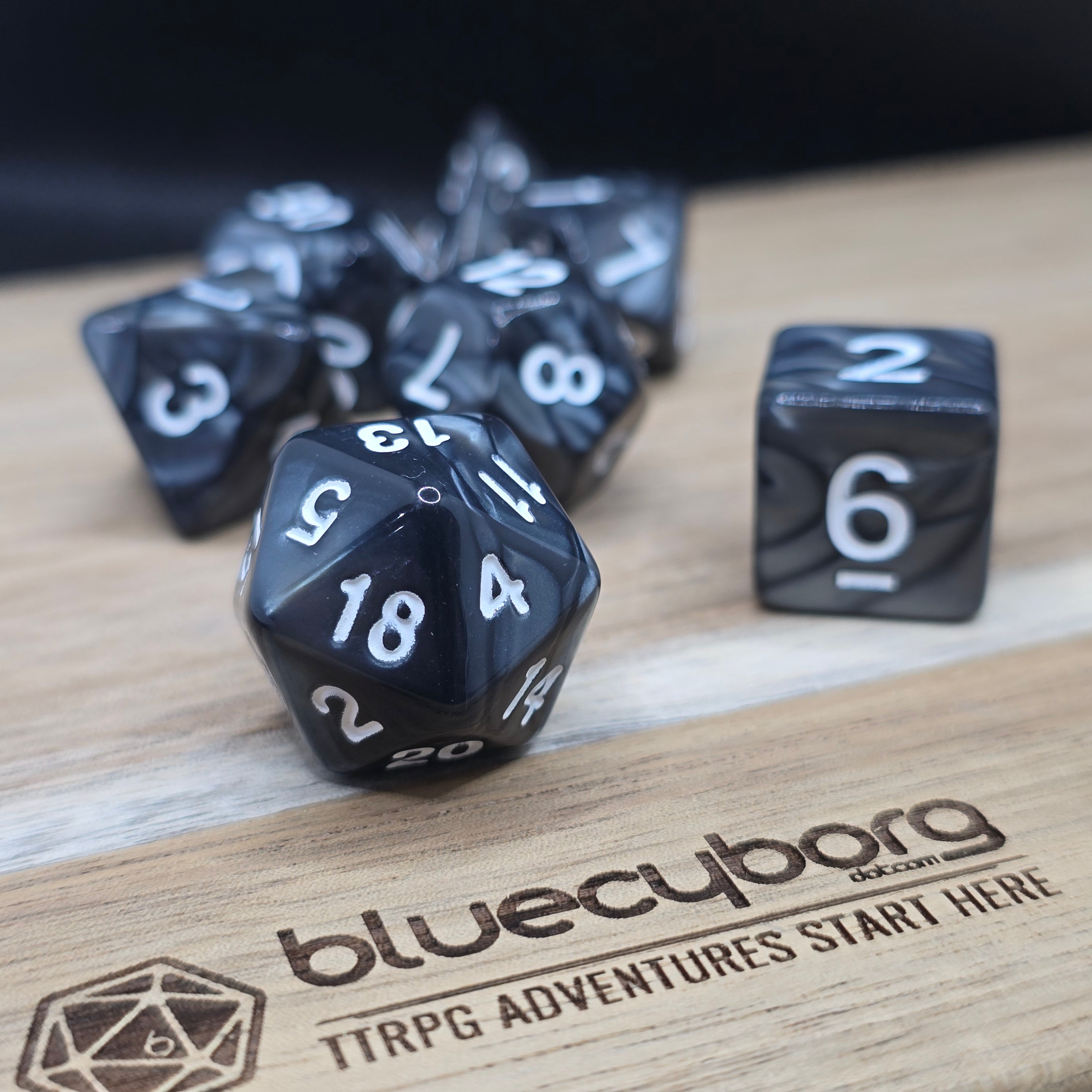 Mercurial Vow - Pearlescent - Acrylic Dice Set