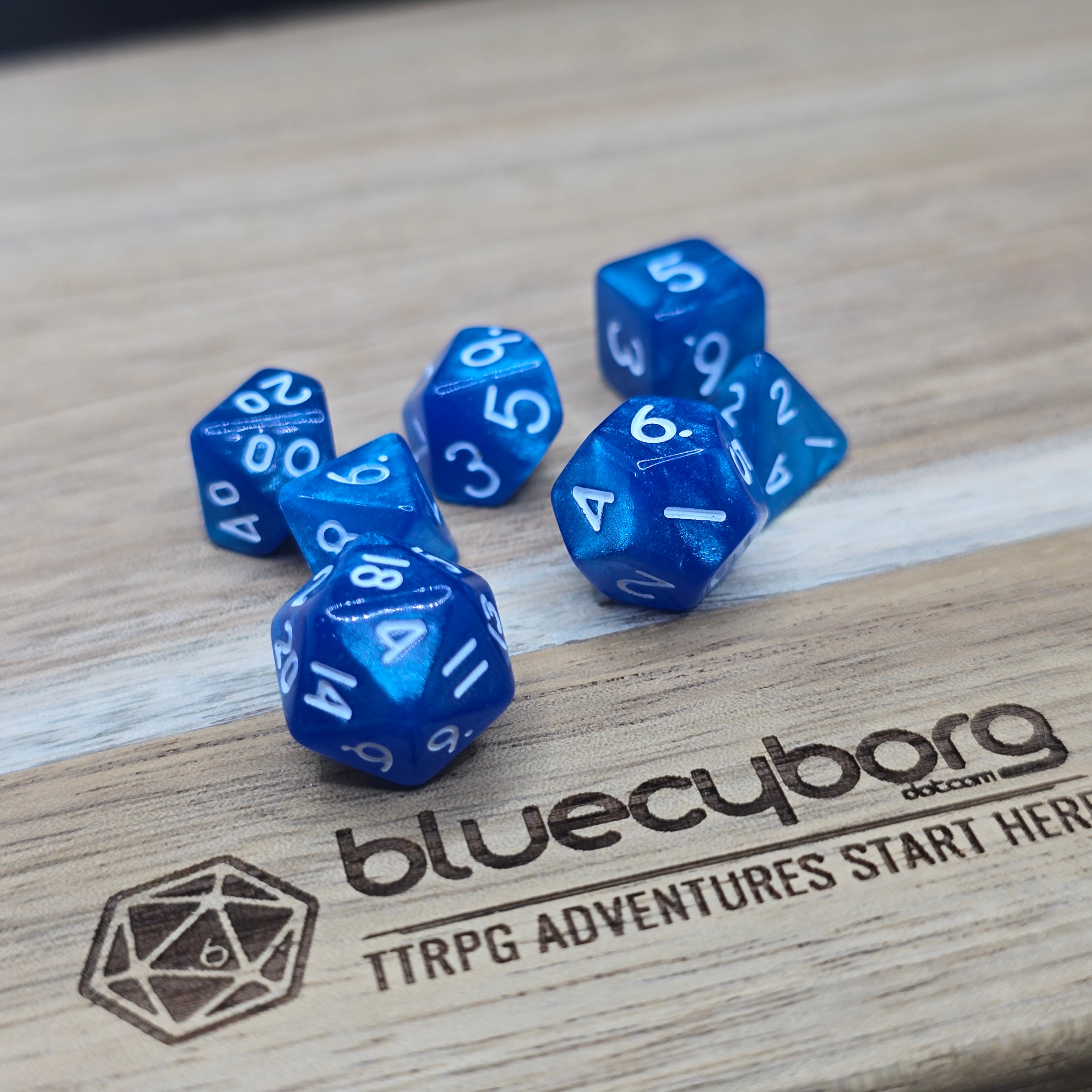 Skyveil Wisps - Pearlescent - Mini Dice Set