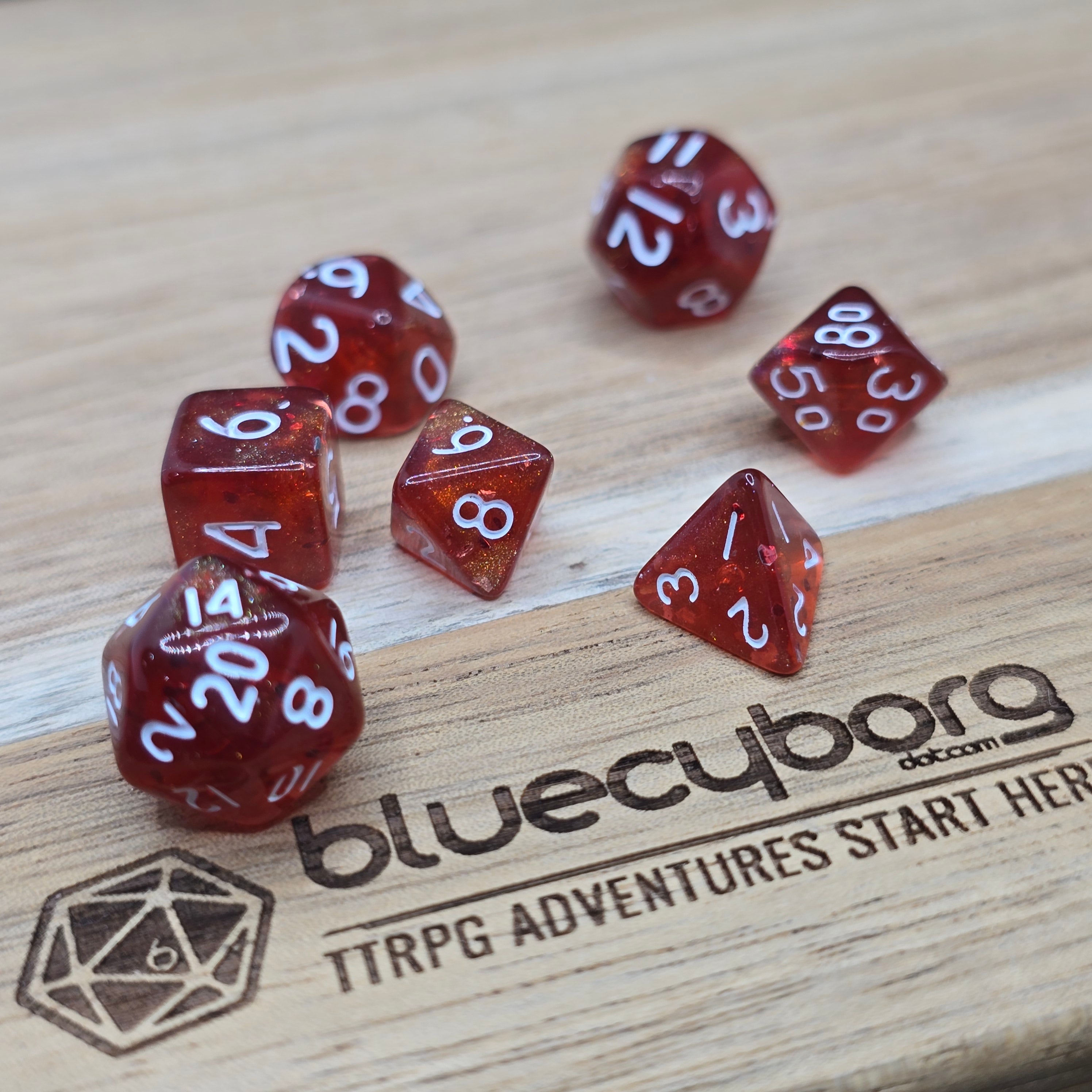 Cinderhusk Charms - Shimmer - Mini Dice Set