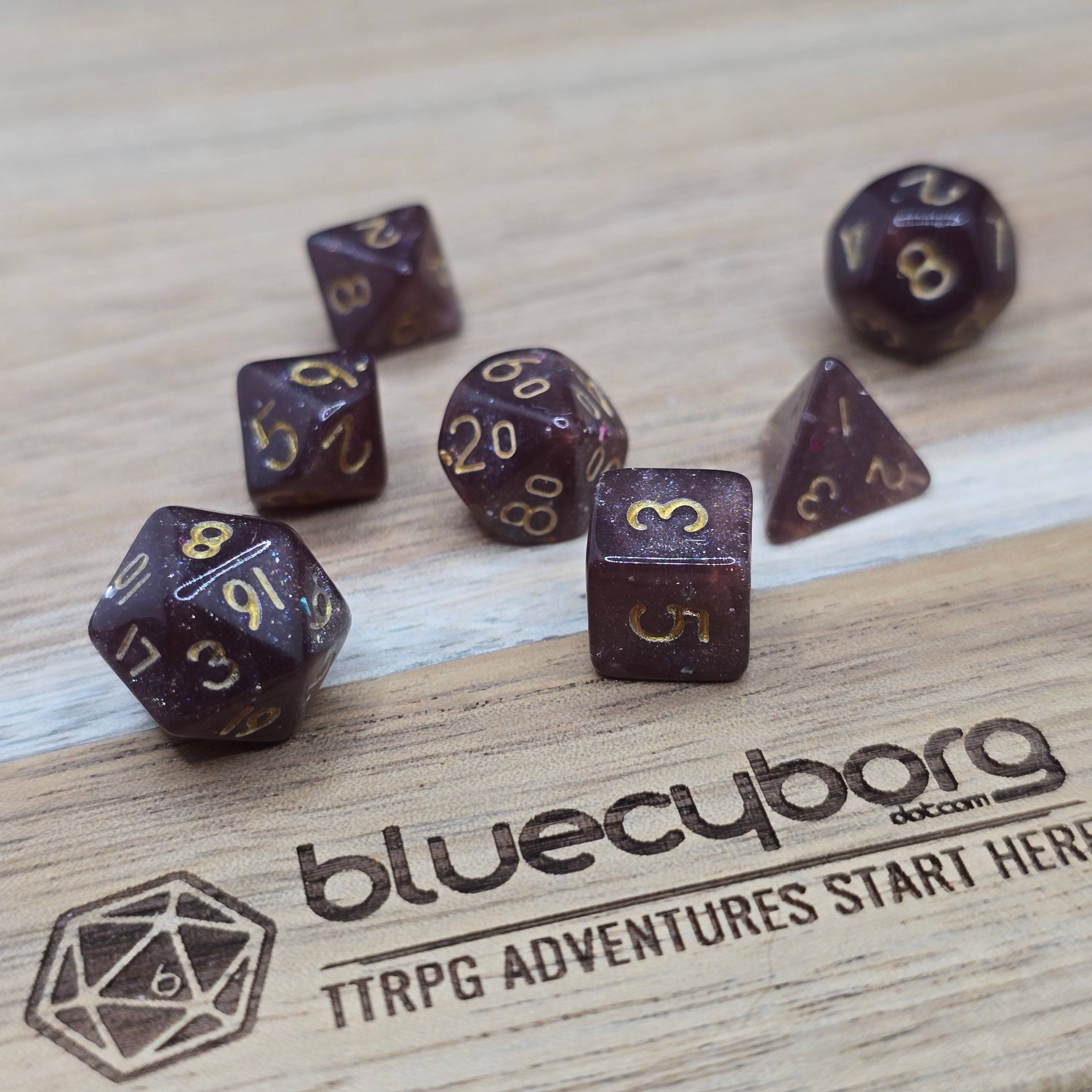 Emberroot Relics - Glitter - Mini Dice Set