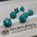 Verdant Flickerlings - Glitter - Mini Dice Set