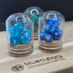 Glass Tube With Cork - Ideal for Displaying Mini Dice
