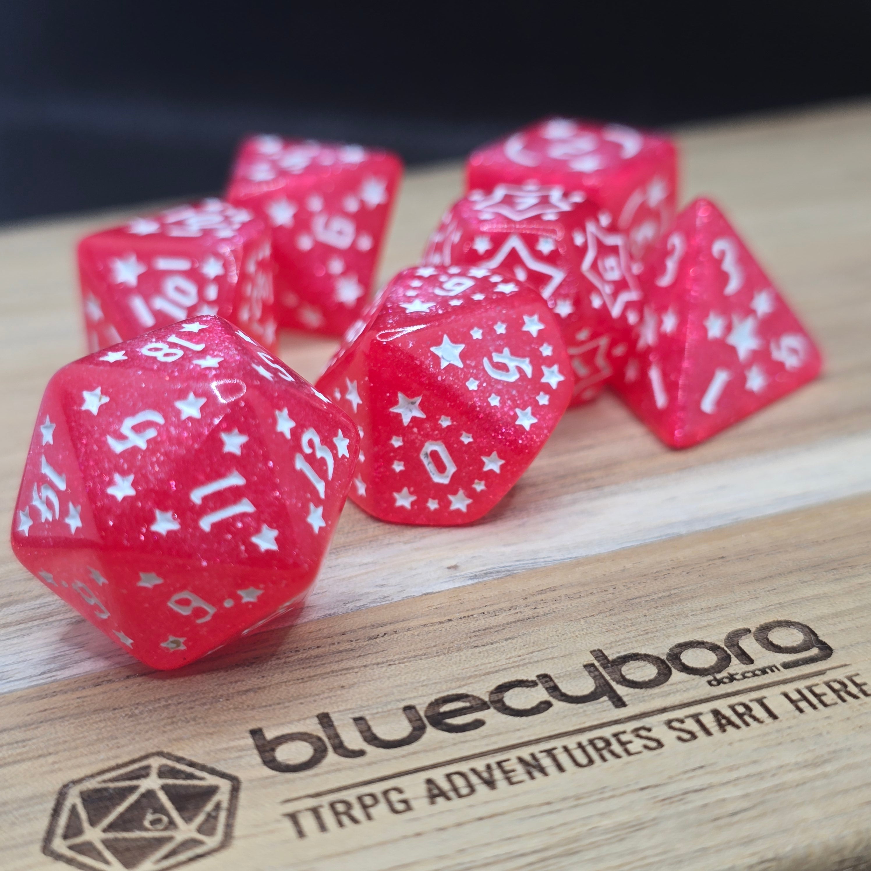 Aurora Sigil - Acrylic Dice Set