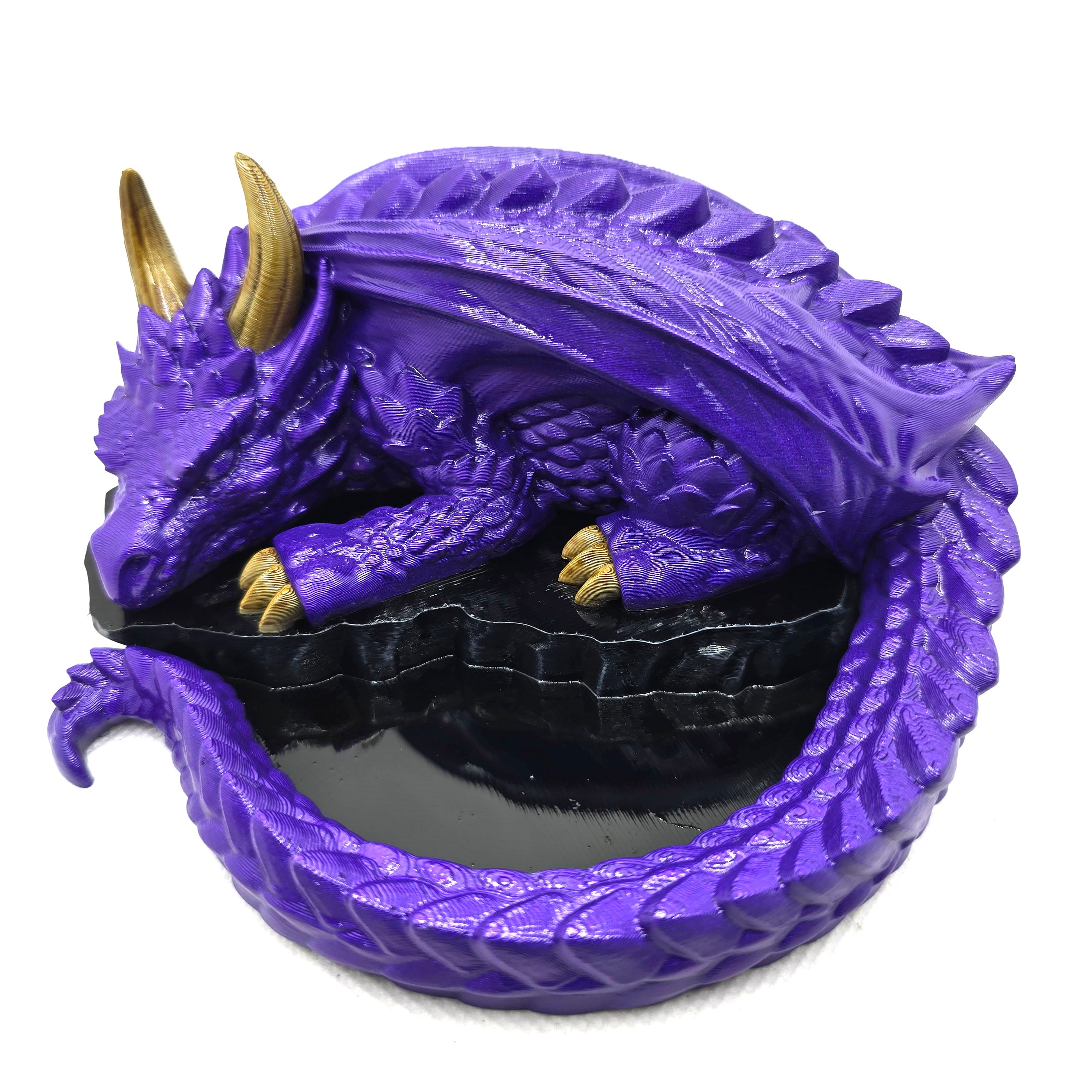 Nap Twenty Dice Holder - Hand Painted Dice Guardian - People Eater