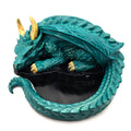 Nap Twenty Dice Holder - Hand Painted Dice Guardian - Emerald