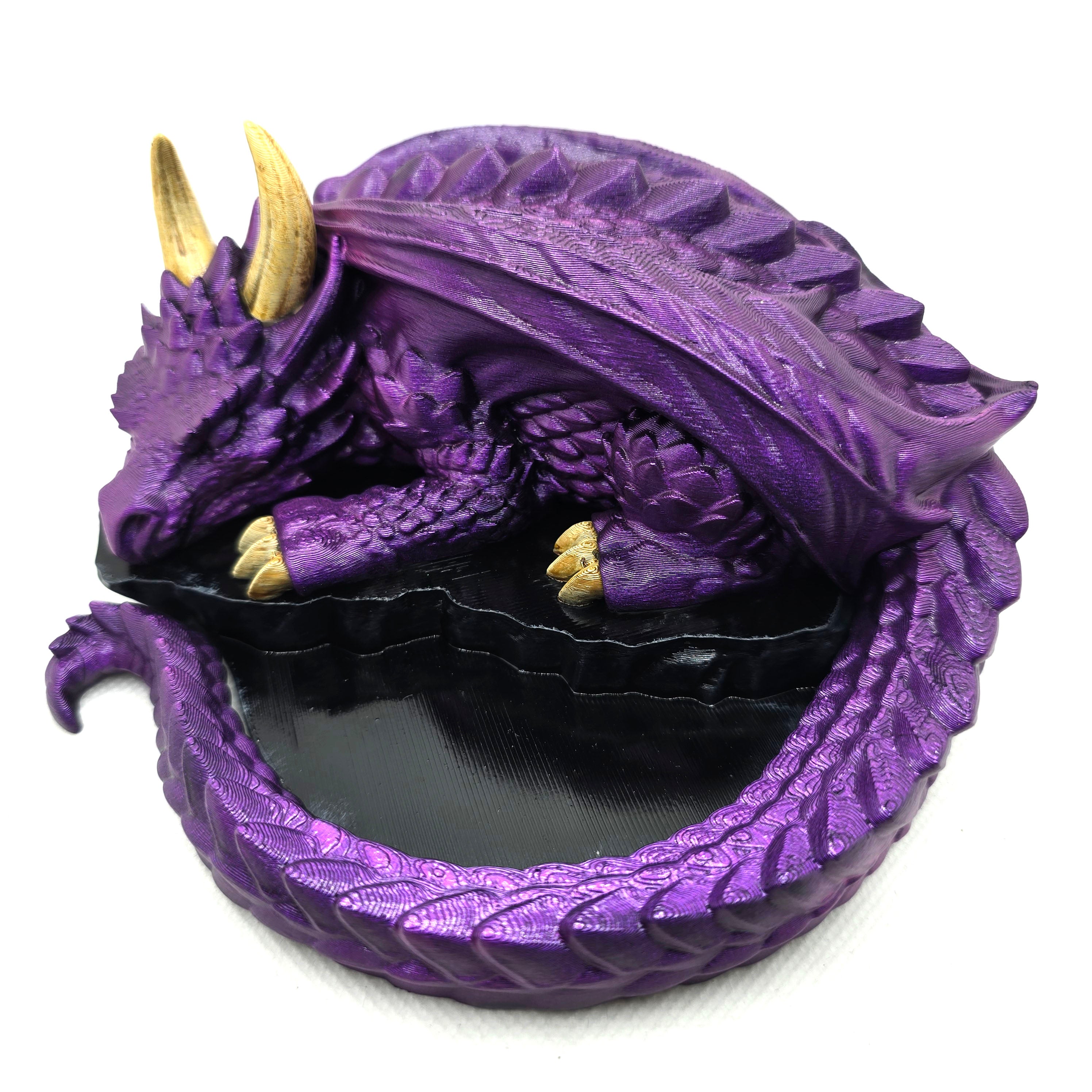 Nap Twenty Dice Holder - Hand Painted Dice Guardian - Romeo