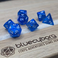 Sapphire Silence - Shimmer - Mini Dice Set