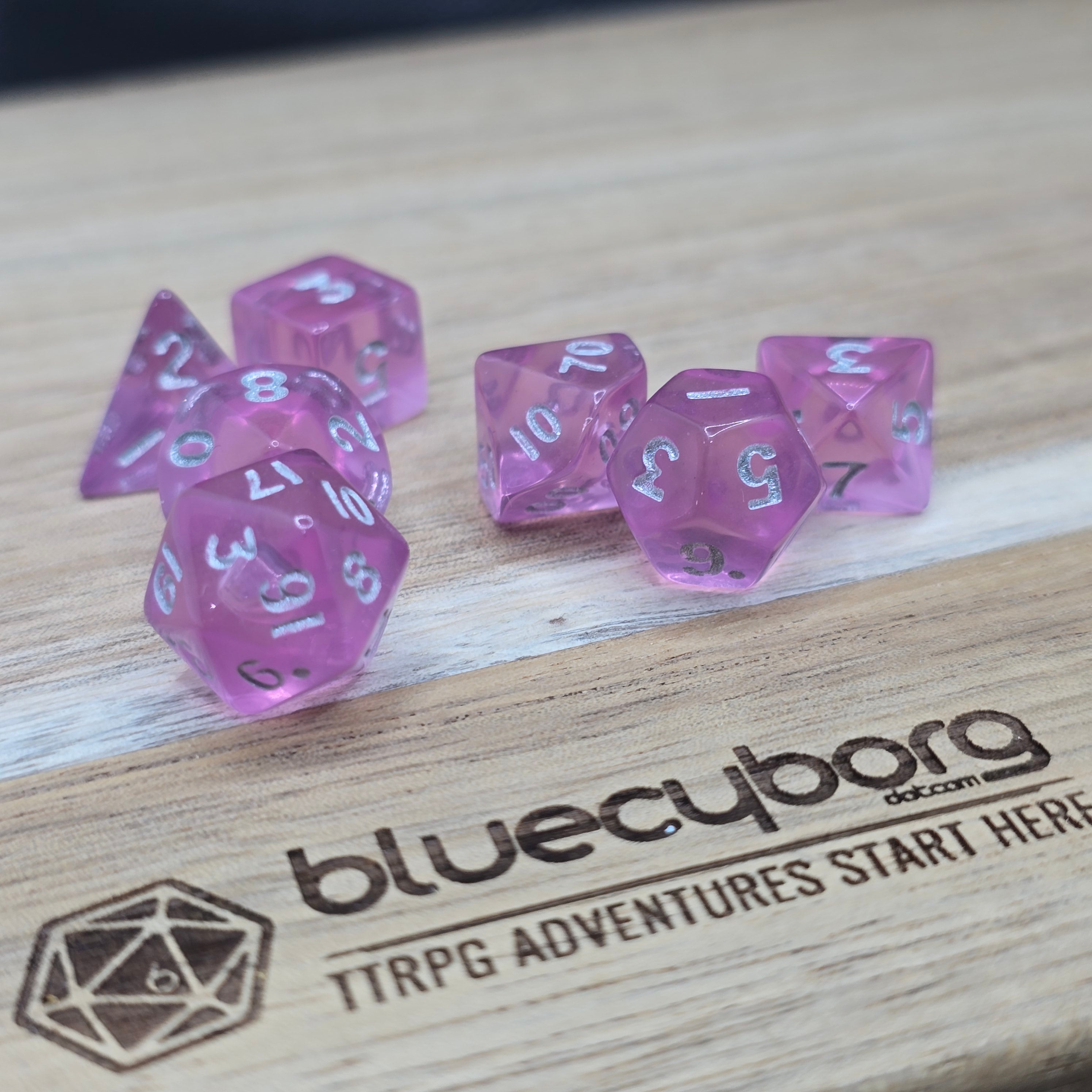 Blush of Dawn - Gem - Mini Dice Set
