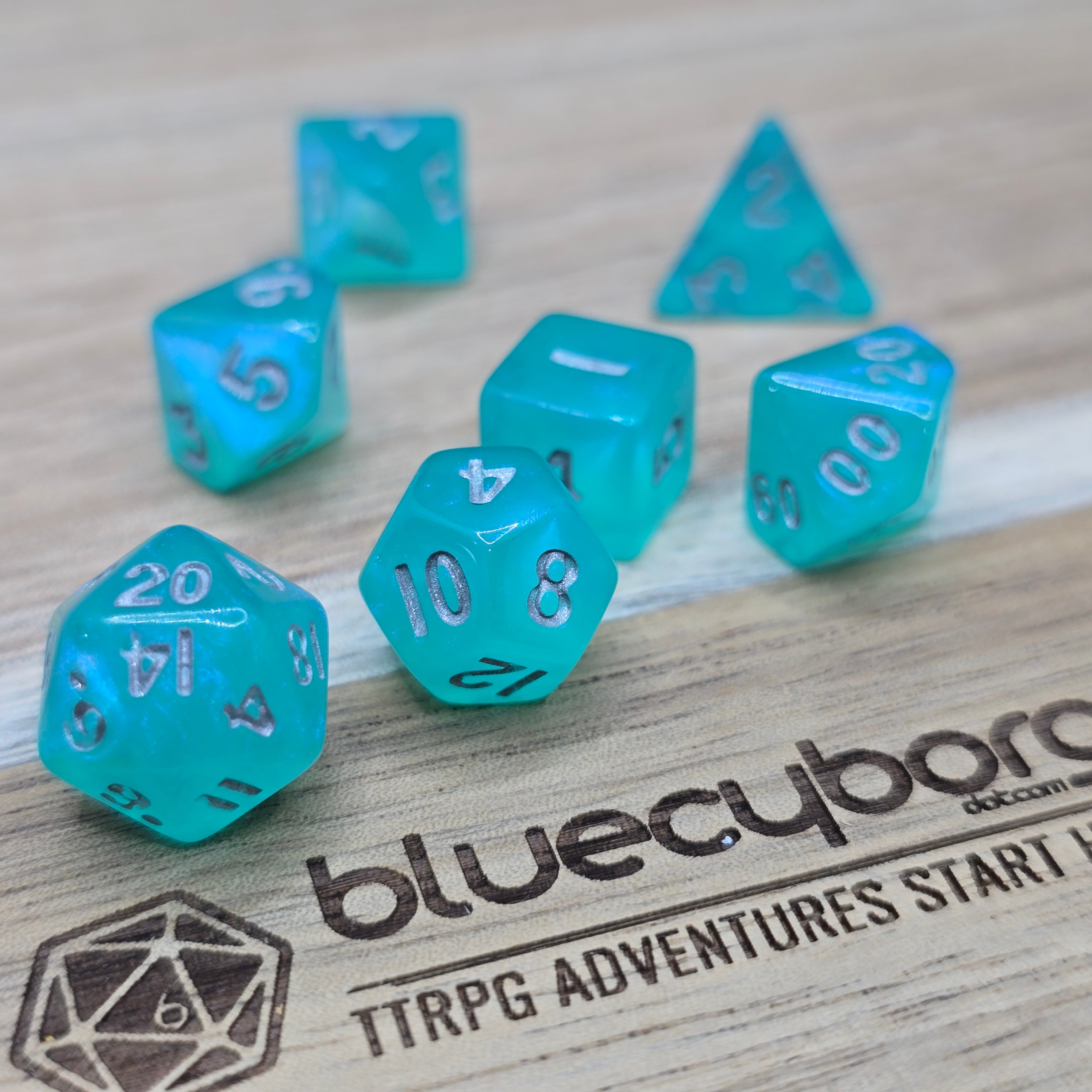 Aquan Cipher - Shimmer - Mini Dice Set
