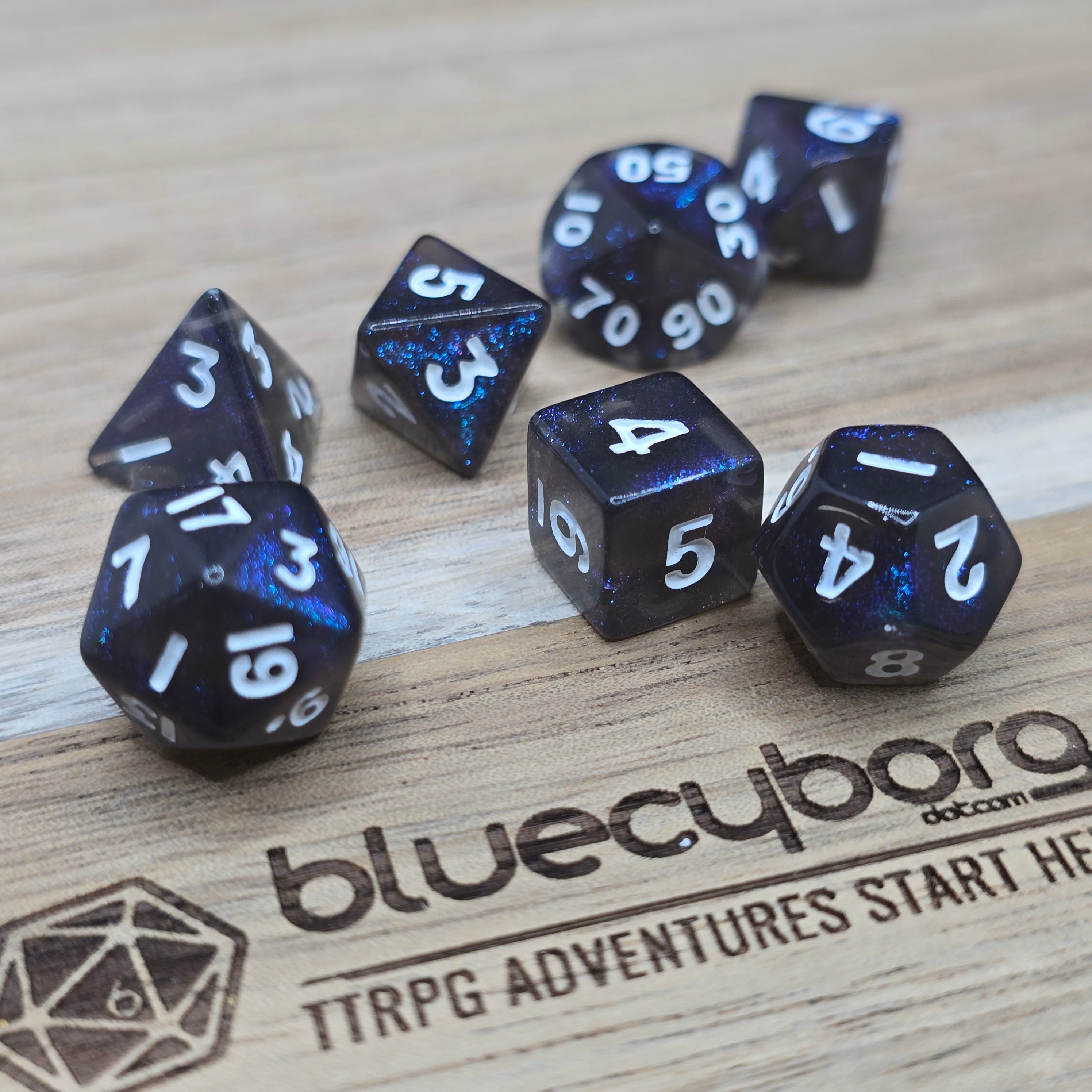 Nebula’s Oath - Shimmer - Mini Dice Set