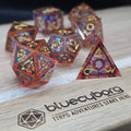 Blood Shards - Shell Resin Dice Set