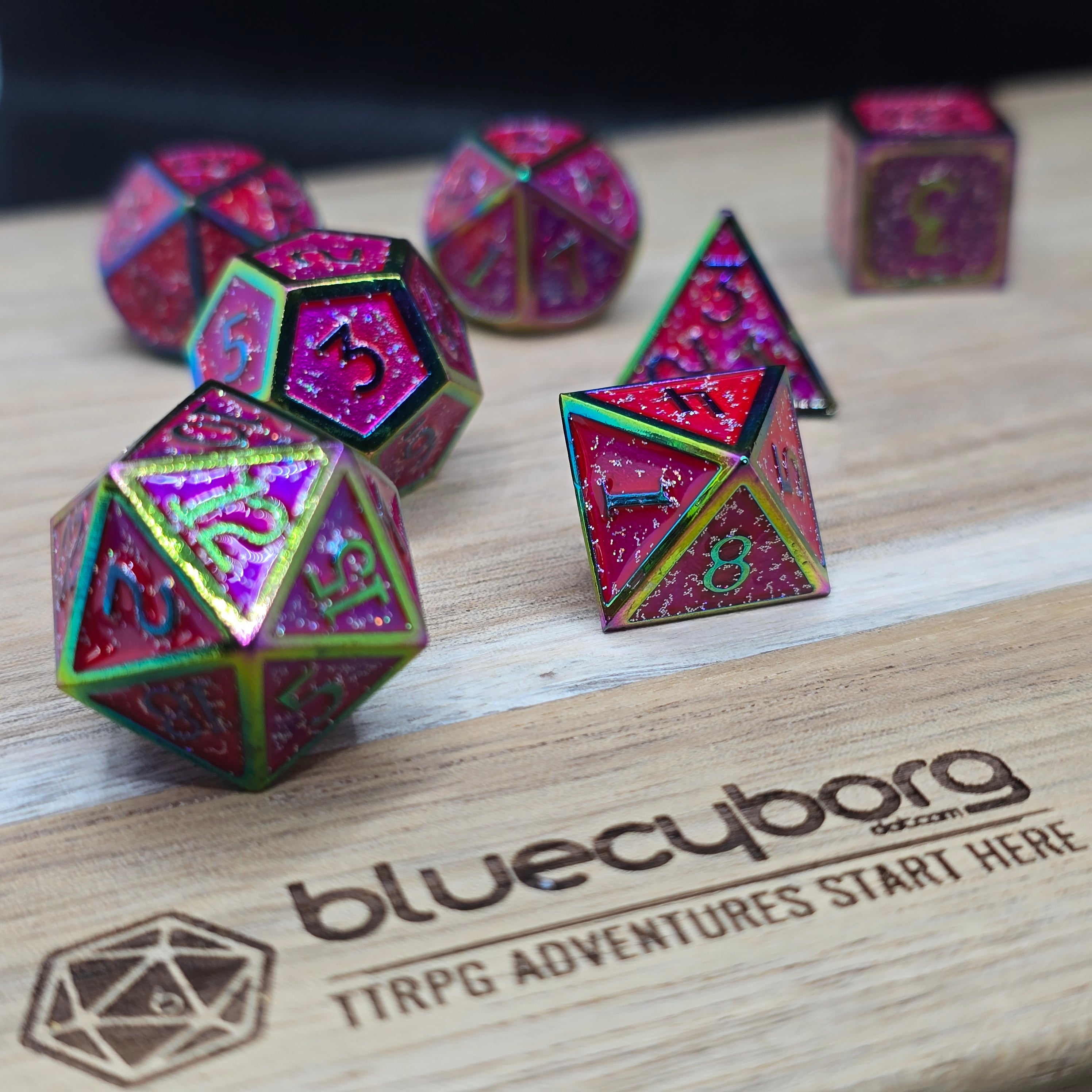 Glamourbane - Metal Dice Set