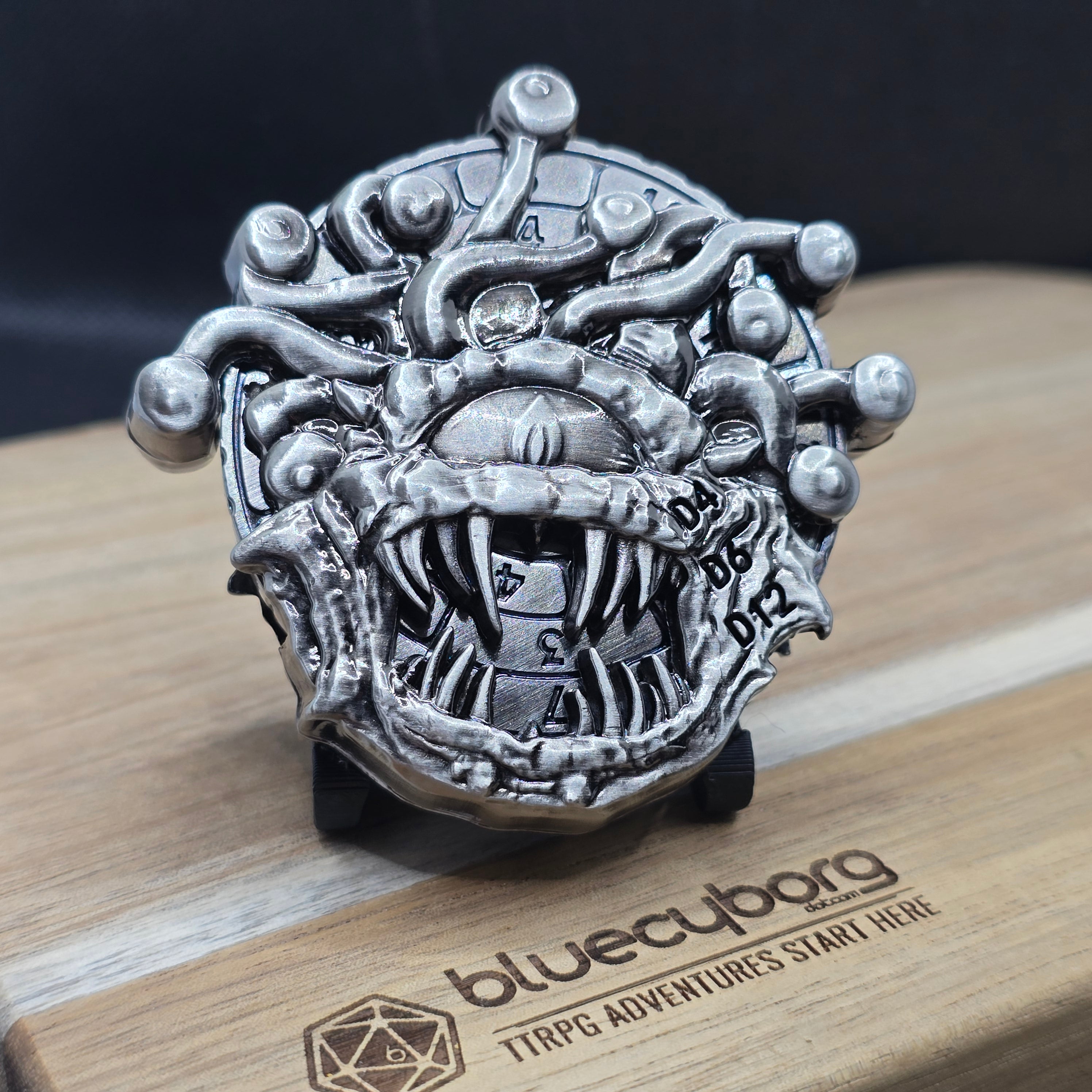 Watcher - Metal Dice Spinner Ideal For D&D & Pathfinder TTRPG Role ...