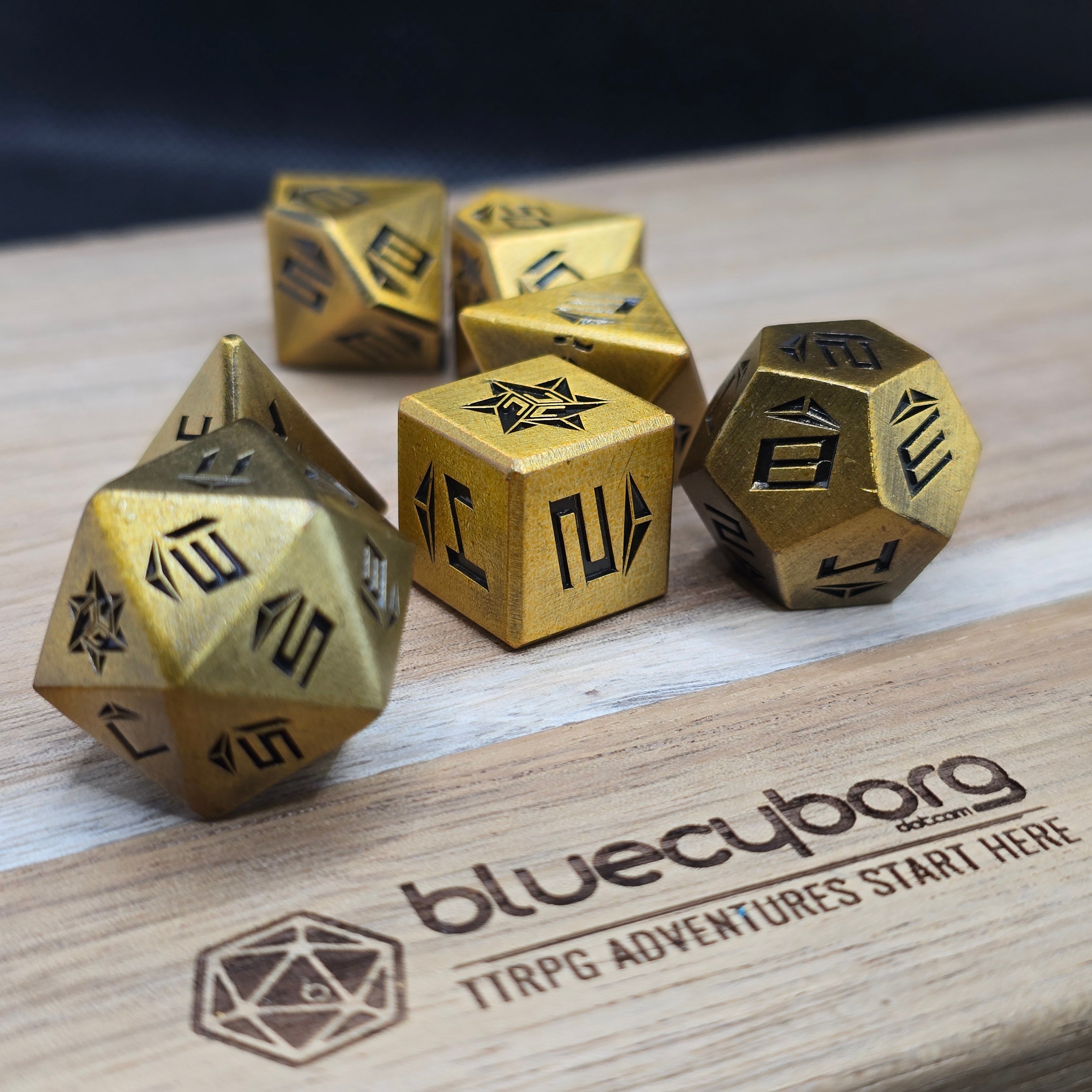Thronebreaker Alloy - Metal Dice Set