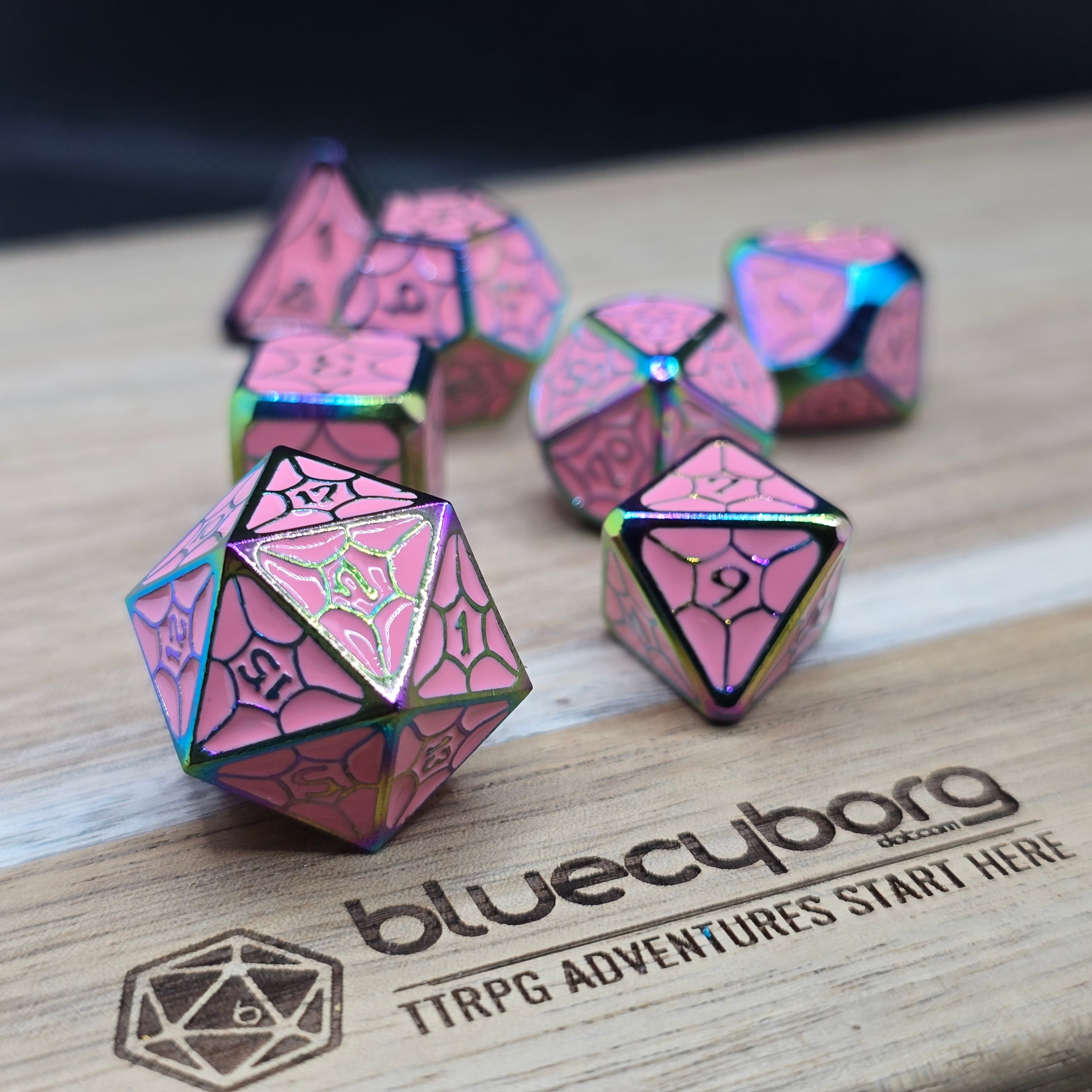 Oracle’s Blossom - Metal Dice Set