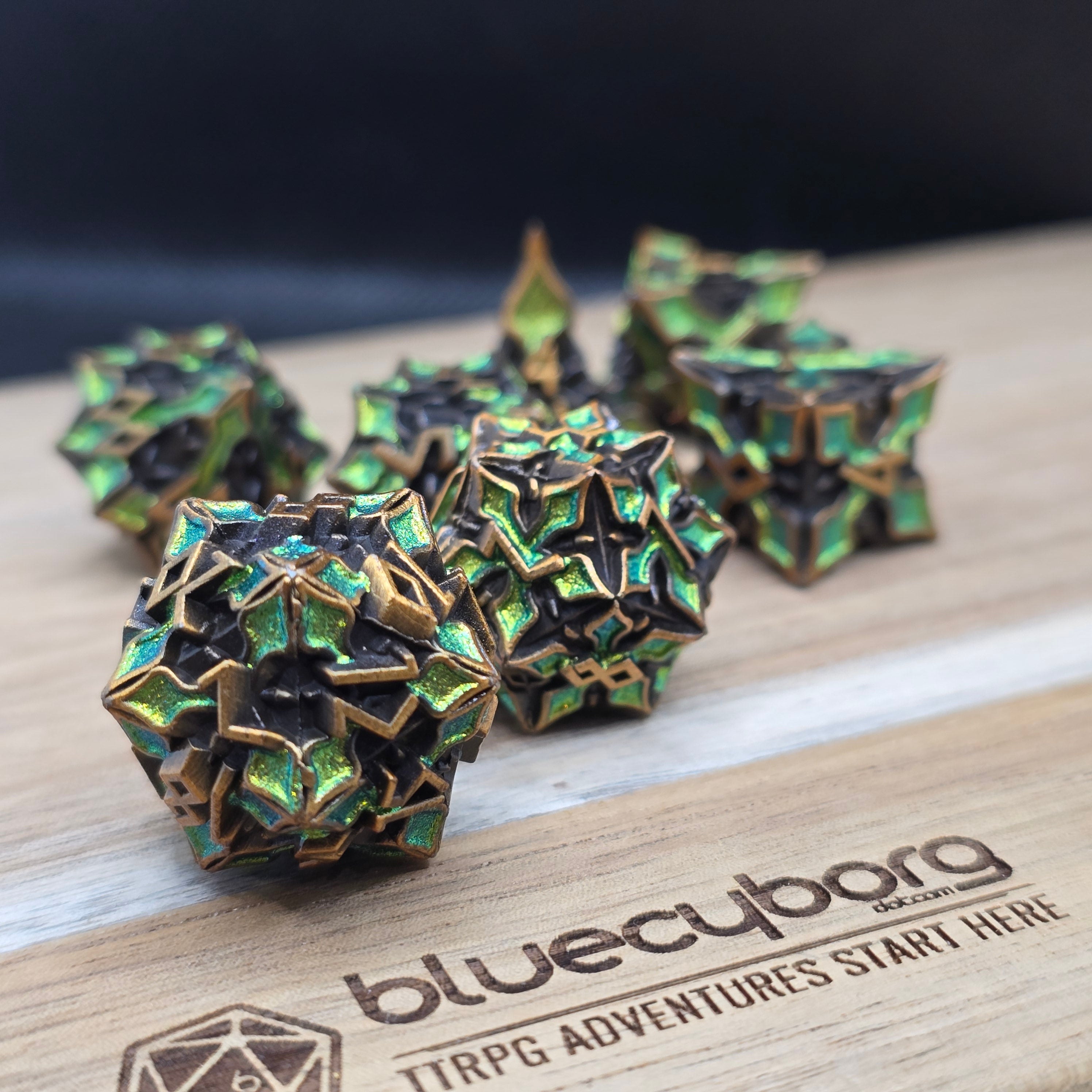 Norse Gods - Gullveig - Metal Dice Set