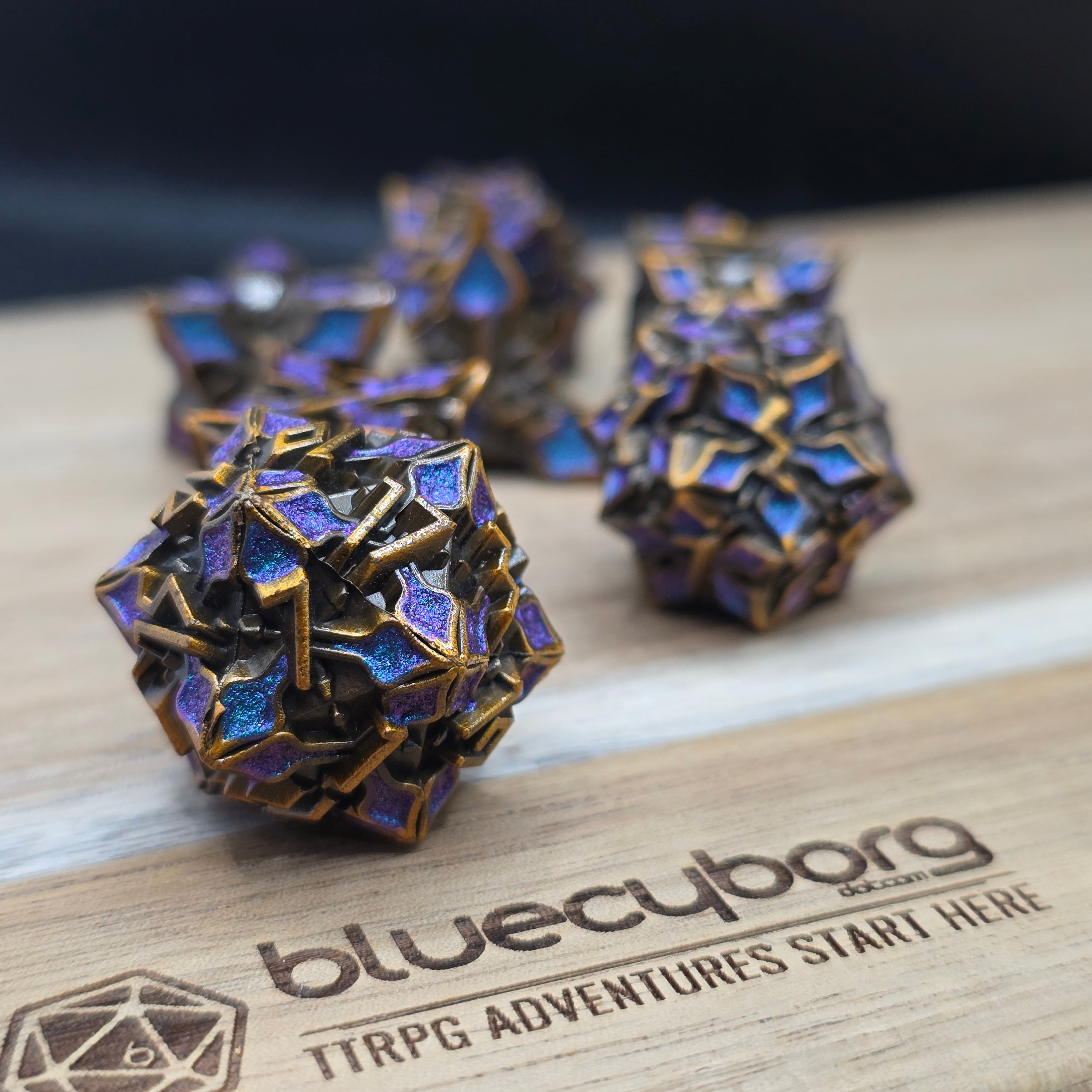Norse Gods - Freyr - Metal Dice Set