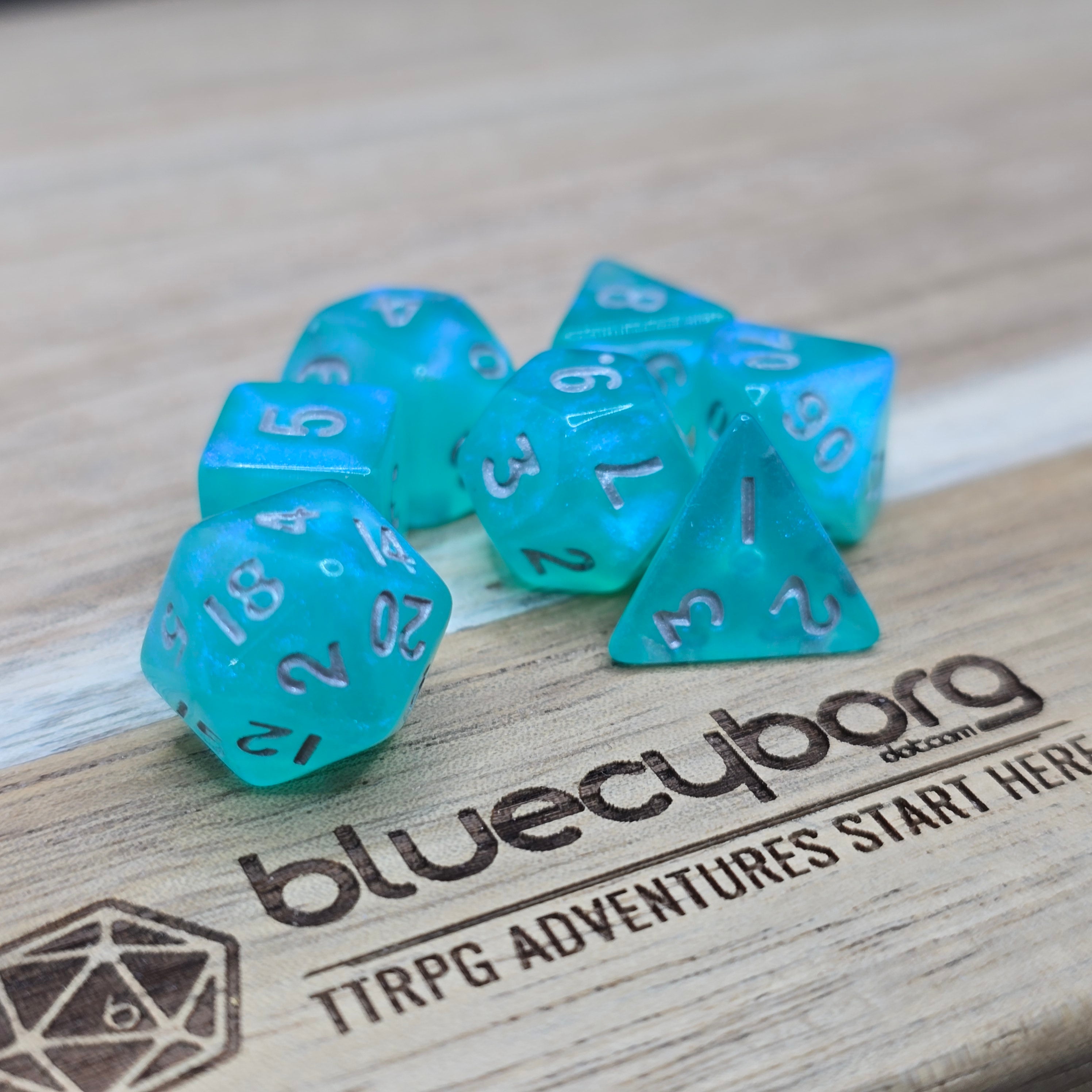 Seastrider’s Mark - Shimmer - Mini Dice Set