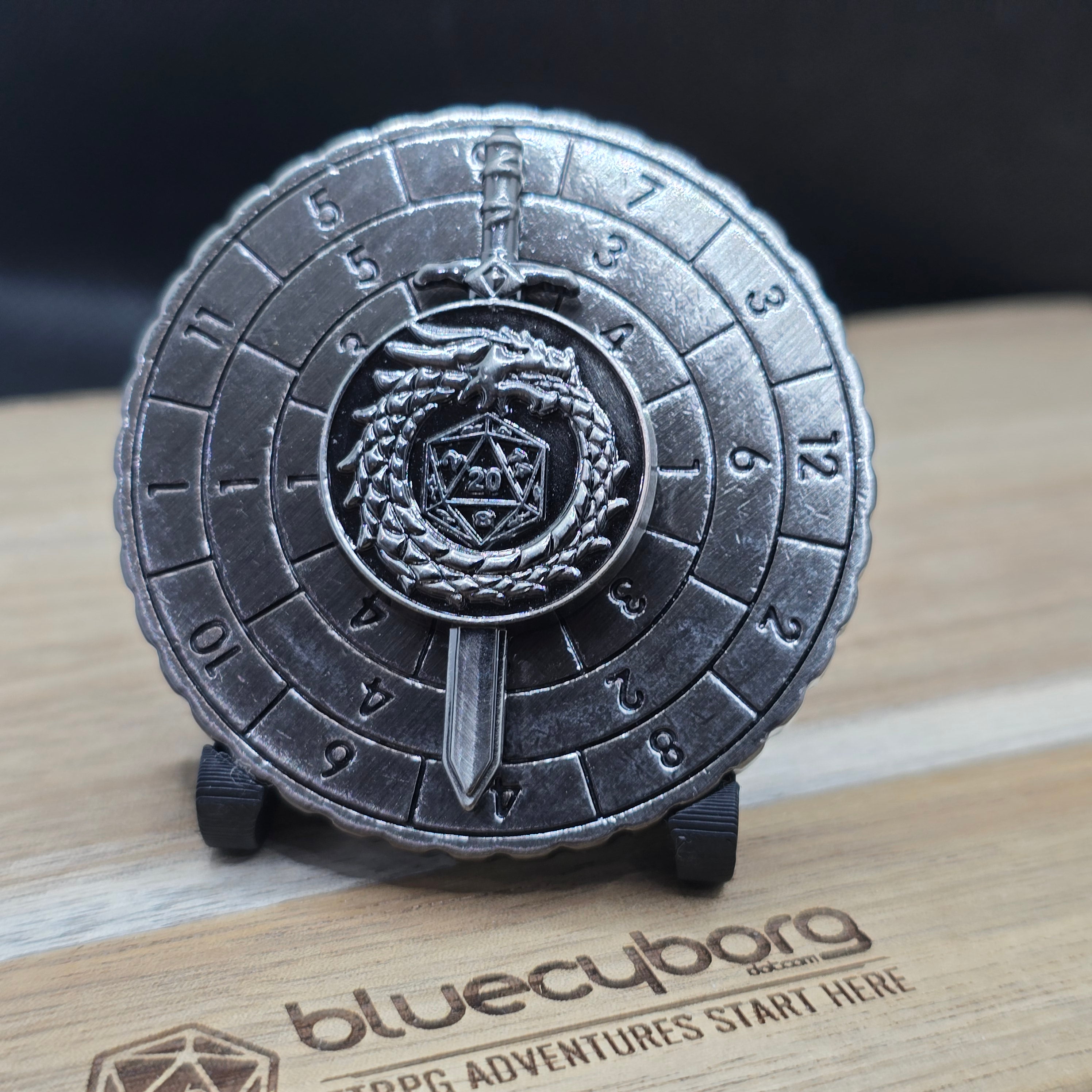 Serpent’s Chronometer - Metal Dice Spinner