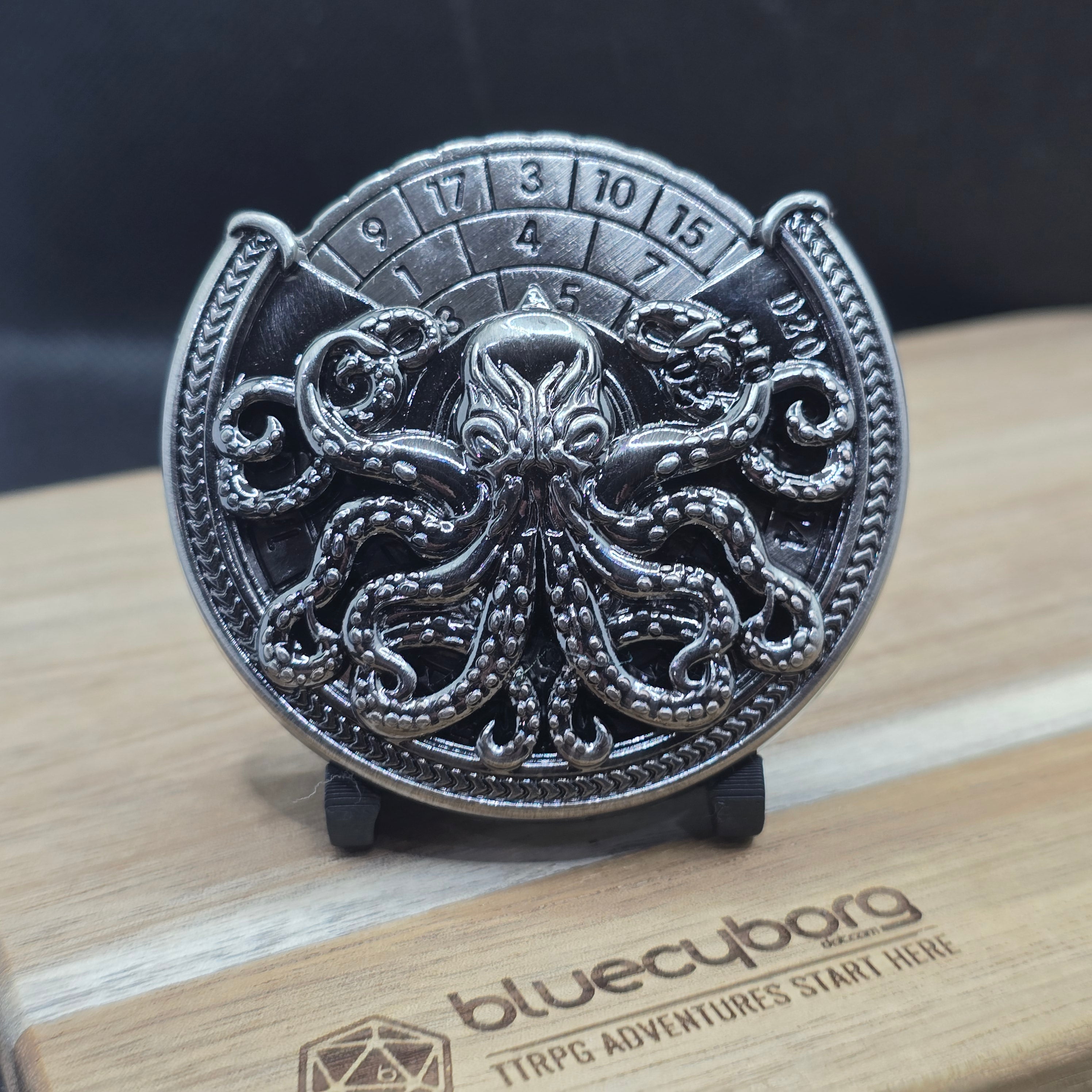 Kraken’s Reckoning - Metal Dice Spinner