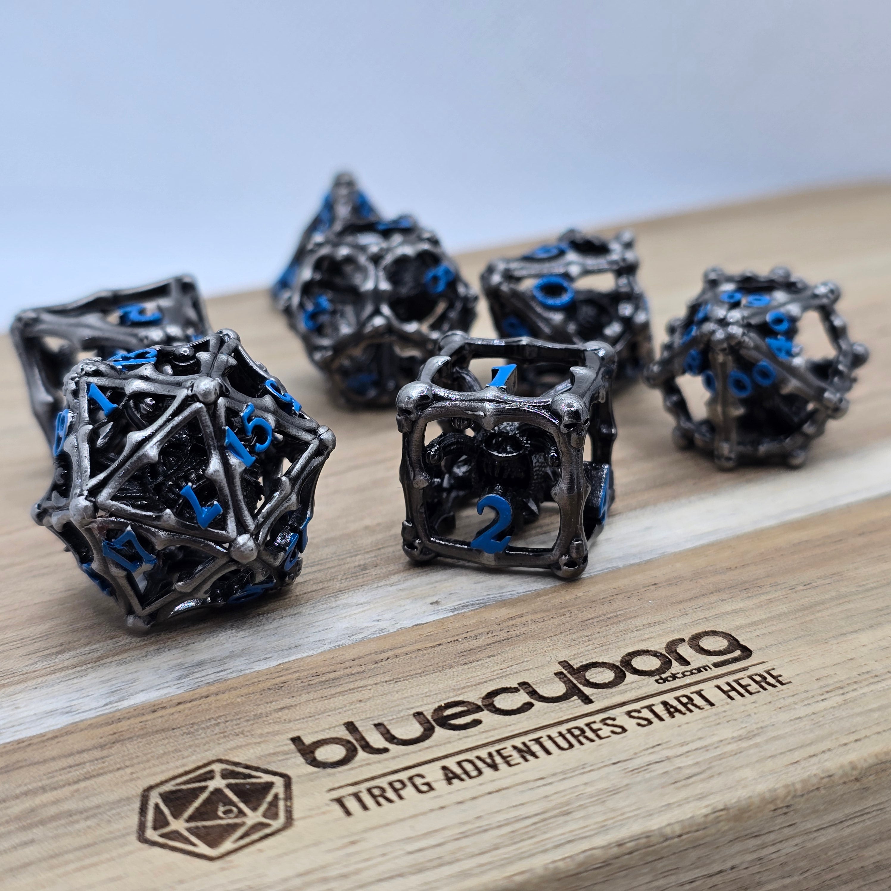 Beholder - Hollow - Metal Dice Set