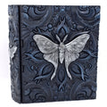 Reforged Lunar Moth Tome - Hand Painted Dice Tower / Storage